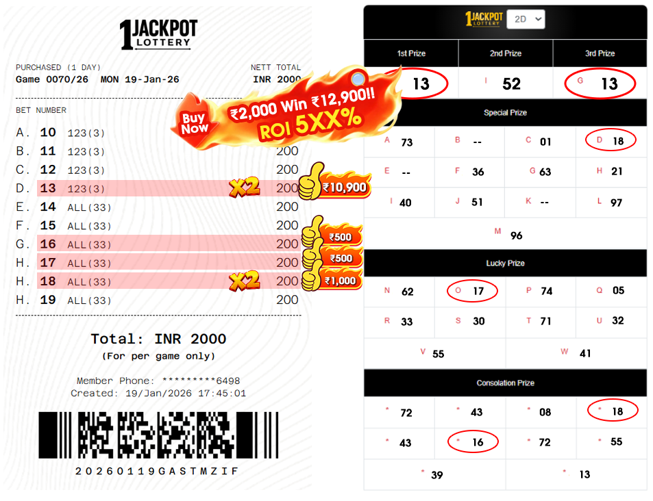 Example B - Spot To Win